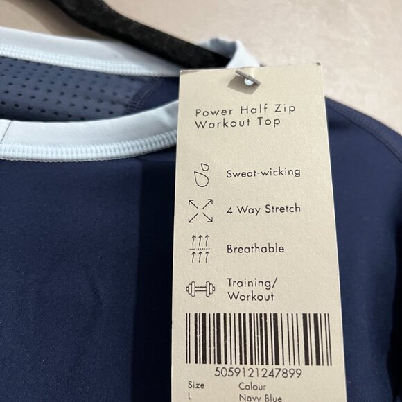 Sweaty Betty Power Half Zip Workout Top - Picture 5 of 5